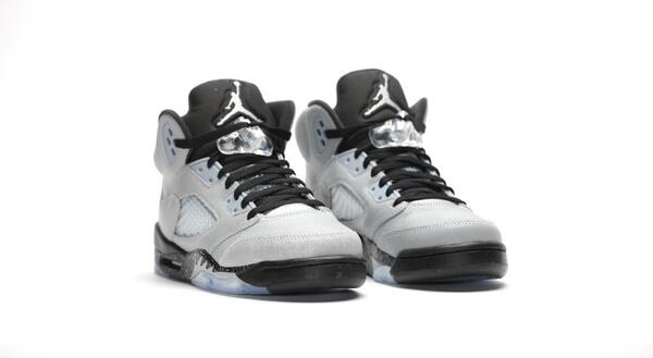 Air jordan retro 5 hotsell gg (gs) wolf grey